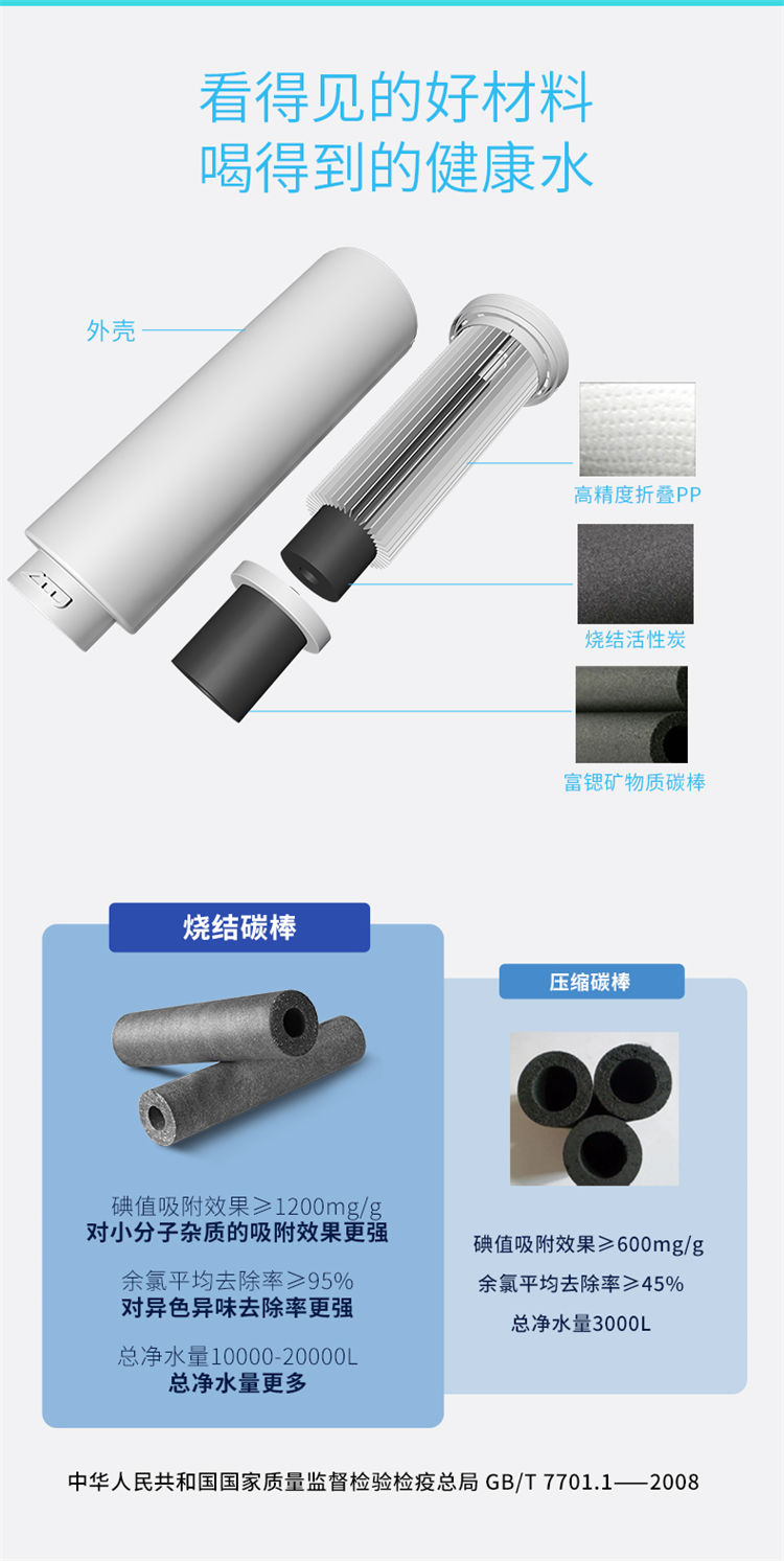 傢(jia)樂事1000G大(da)流量富(fu)锶淨水機(jī)J1012産(chan)品(pin)介紹